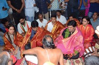 Srinivasa Kalyanam Movie Team Visits Dwaraka Tirumala